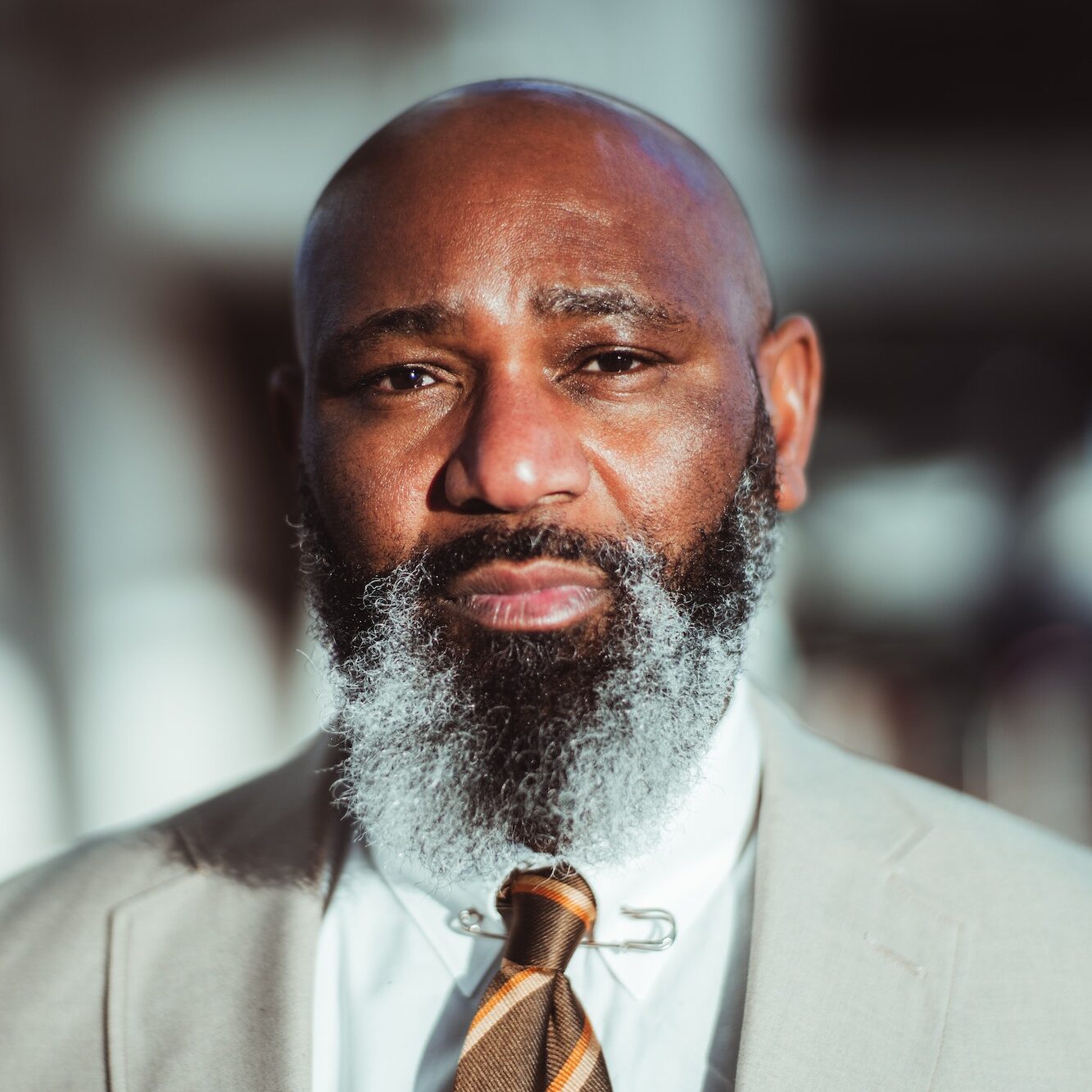 Portrait of a Man Aging Gracefully